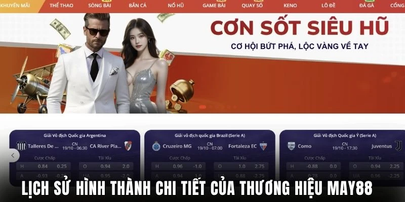 Lịch sử hình thành chi tiết của thương hiệu May88 
