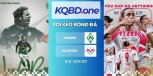 Nhận định soi kèo Bremen vs RB Leipzig - Bundesliga, 04/04/2026