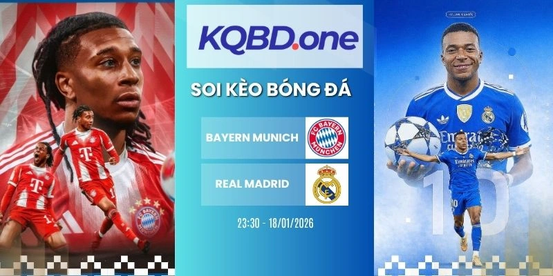Soi kèo Bayern Munich vs Real Madrid - C1, 15/04/2026