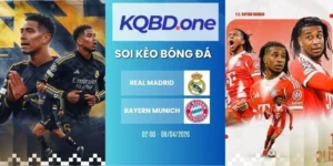 Soi kèo Real Madrid vs Bayern Munich - C1, 08/04/2026